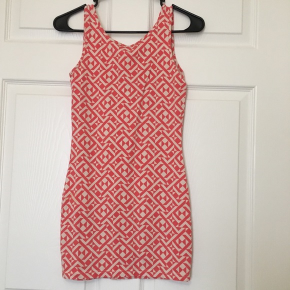 Abstract Pattern Mini Dress - Picture 2 of 4